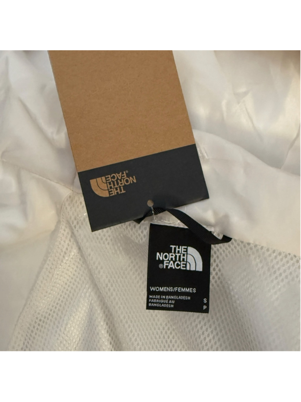 The North Face Women’s Antora Hooded Rain Jacket Windbreaker Cream/Beige Size Sm - Picture 7 of 10